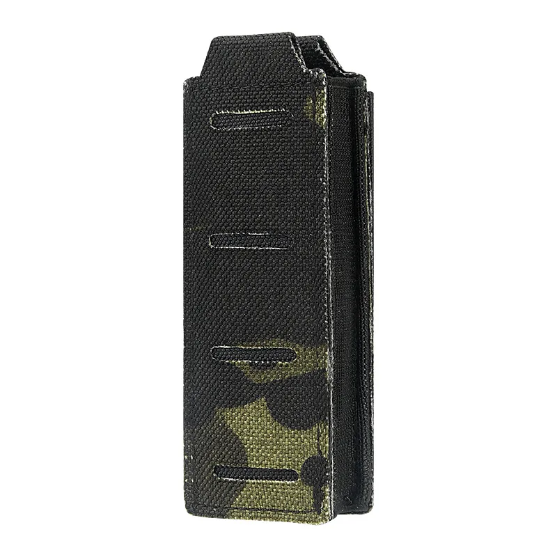 Tactical Magazine Pouch Holster for 9Mm 45Apc Pullable Quick-Pull Mag Sleeve Pistol Mag Bag Multi-Functional Molle Accessory Bag