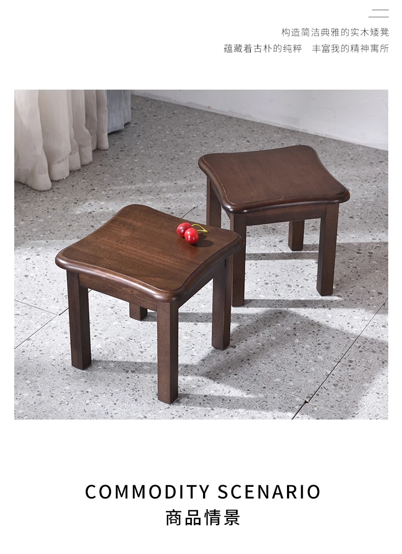 

Детский табурет из массива дерева для дома и гостиной