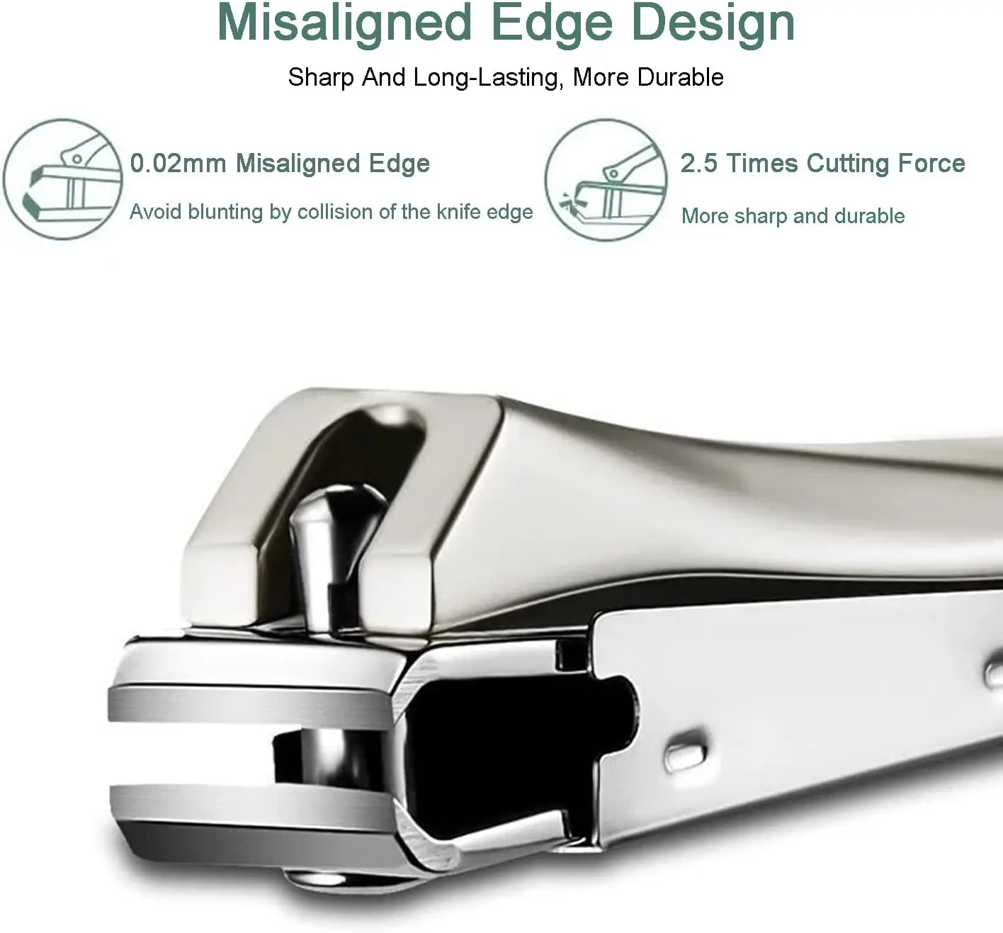 1pc/2pcs Mantis Nail Clippers Stainless Steel Nail Clippers Nail Tools Home Manicure Trimmer Nail Care For Men And Women