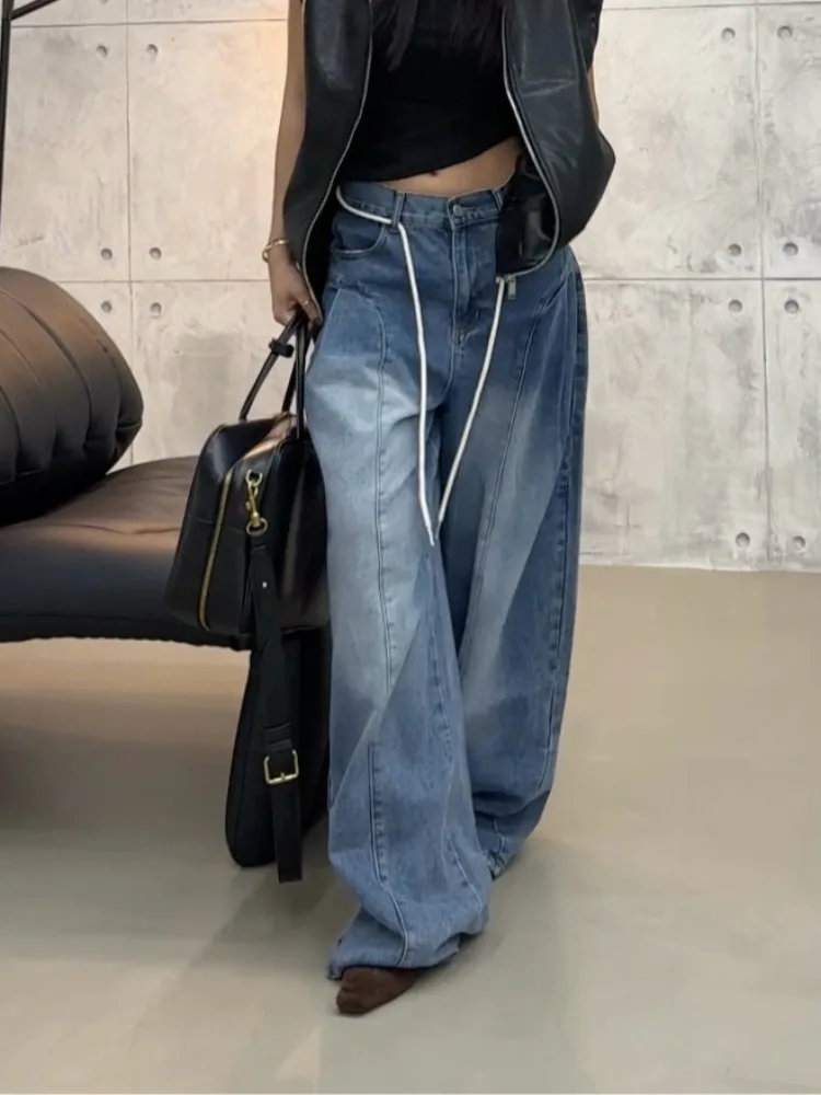 

JL винтажный джинсовый нож с завышенной веревкой, складной веревочный изгиб, лезвие Street Sle, весна-осень, женская модница, чистая электронная коммерция S