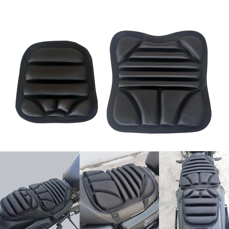 

Универсальная подушка сиденья мотоцикла, 3D подушка для пассажирского велосипеда, водостойкая и амортизирующая воздушная подушка, защитное сиденье