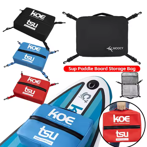 Paddle Board Storage Bag Adjustable Paddleboard Oxford Cloth Deck Cooler Bag Sealed Zipper Food Storage Bag for Paddleboard