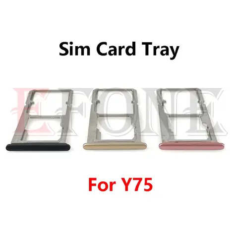 For VIVO V7 Y75 Y75S 4G 5G Sim SD Card Tray Holder Slot Adapter Replacement Part