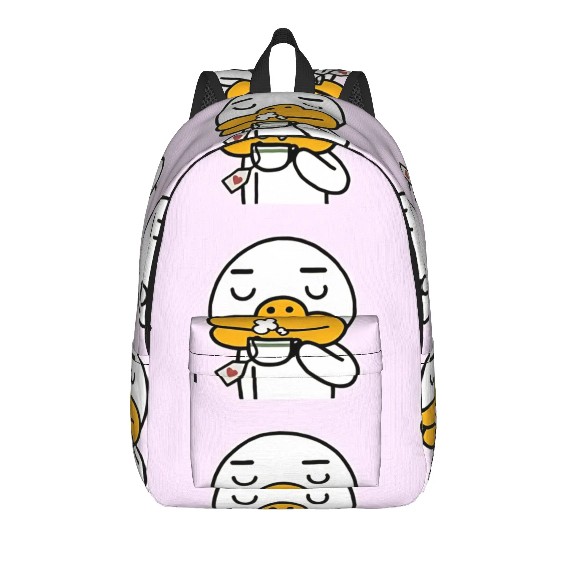 Back to school season chubby duck Schoolbag K-Kakao Office Workers Vintage Backpack