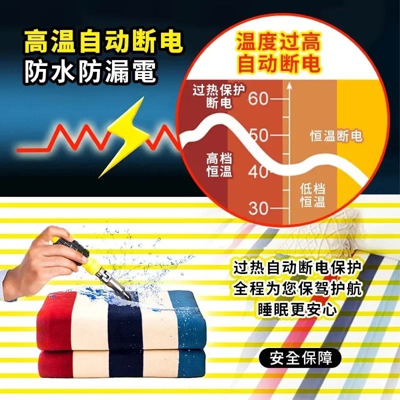 Good 150Cmx120cm 220V/110v Striped Floor Heating System, Overheating Automatic Power-off Floor Heating System Home Improvement