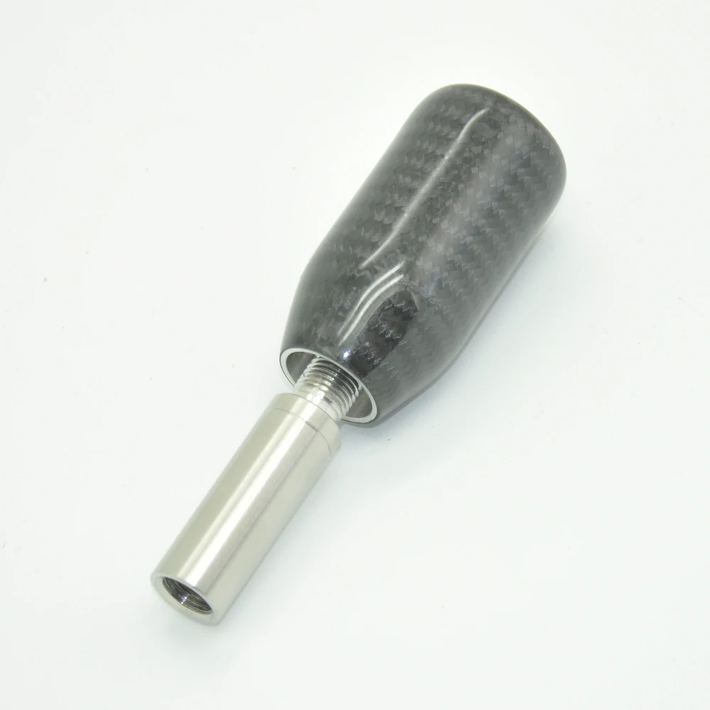 Stainless Steel Gear Shift Knob Extender Extension Lever M8/10/12*1.25/1.5