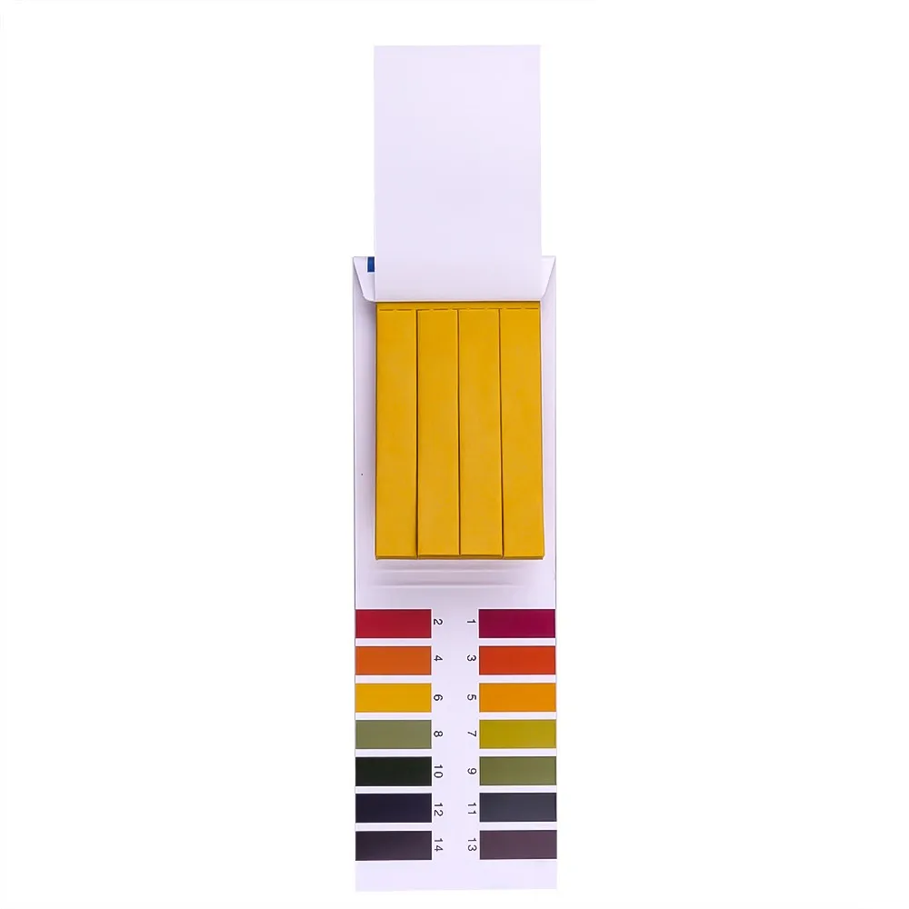 1set = 80 Strips Professional 1-14 PH Litmus Paper Ph Test Strips Water Cosmetics Soil Acidity Test Strips With Control Card New