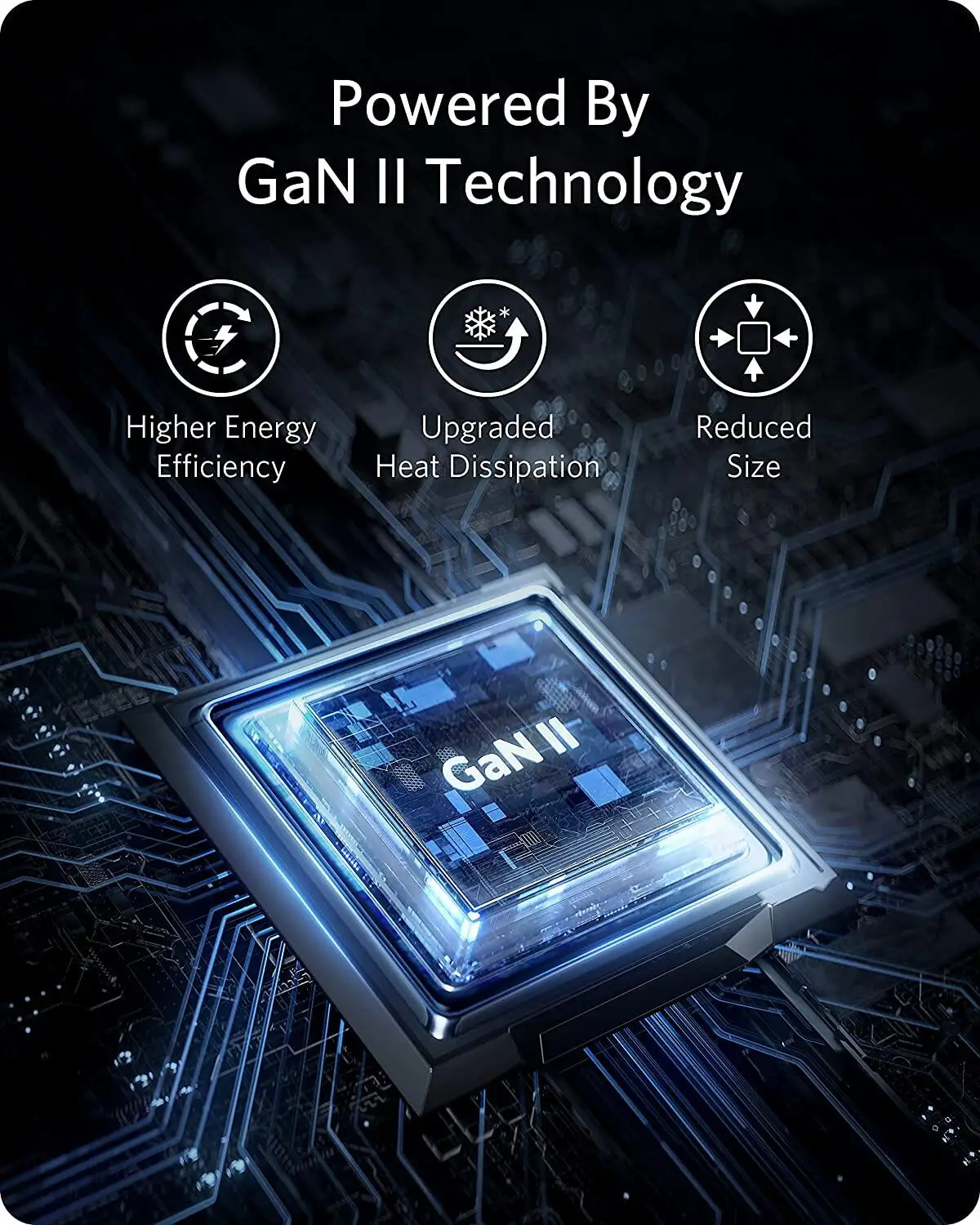 Anker 65W GaN II PPS محول شاحن سريع قابل للطي مدمج لهاتف iPhone Samsung Huawei