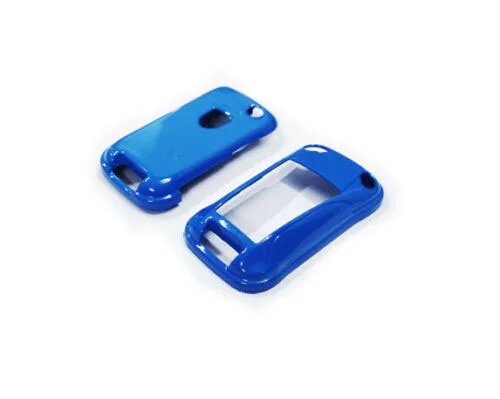 Funda protectora para llave remota sin llave para Porsche Cayenne 1a generación. 2003-2010 Rojo brillante Azul Oro Plata Fibra de carbono Blanco