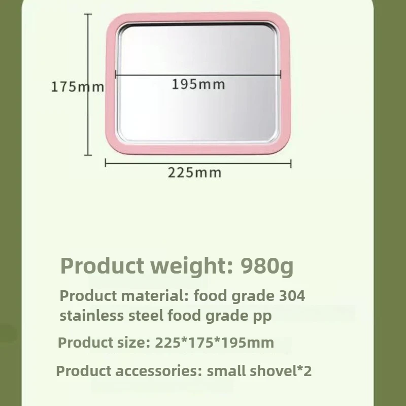 Fried Yogurt Machine Home Small Children's Frying Ice Machine Homemade DIY Ice Cream Machine Plug-in-free Smoothie Frying Plate