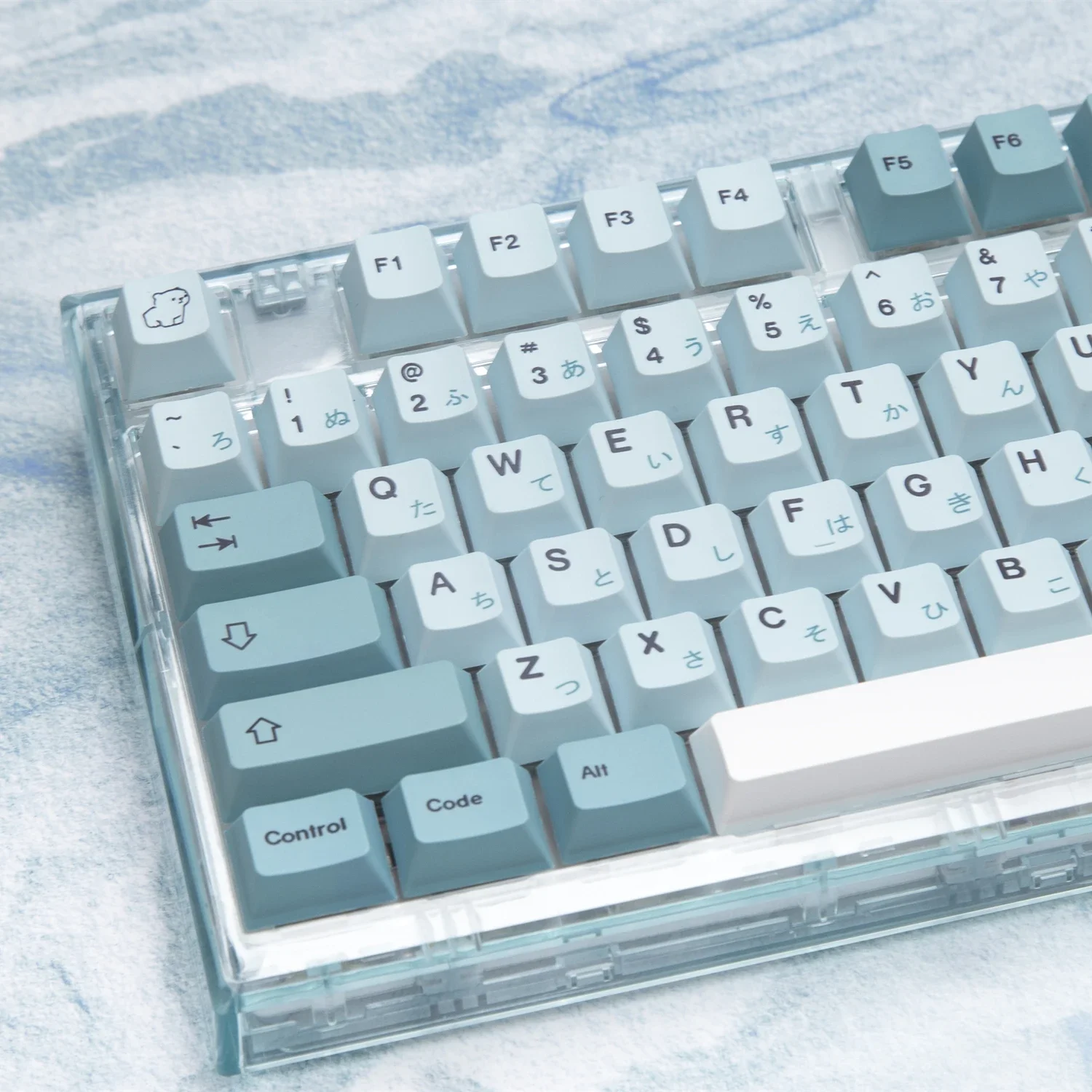 

GMK Clone iceberg Keycaps PBT Keycap Dye Sublimation Cherry Profile 139 KeyGMK Keycap For MX Switches Gaming Mechanical Keyboard