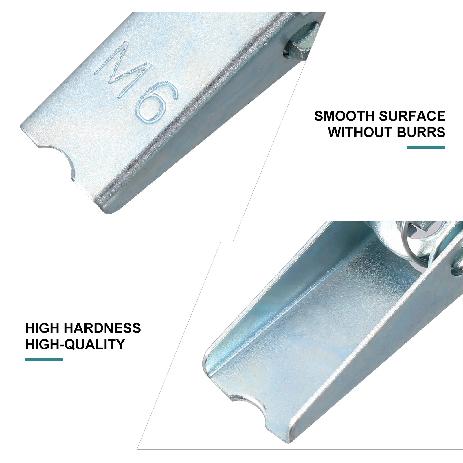 

2Sets Orchid Clip Screw Kit Carbon Steel Fasteners Durable Self Drilling Anchors Expansion Screws for Lamps Bookshelves Kitchens