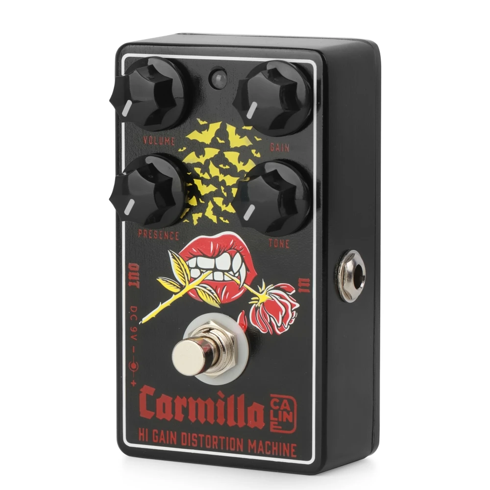 Caline CP-515 Carmilla Distortion Pedal HI Gain Distortion Machine Effect Pedal True Bypass Electric Guitar Parts & Accessories