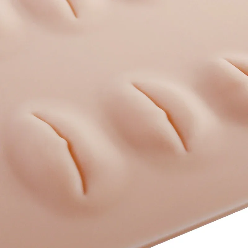 

Искусственная кожа для практики татуажа губ, бровей, микроблейдинга, мягкая резиновая кожа, 1 шт.