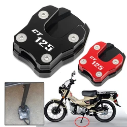 Brand New For HONDA CT125 CT 125 Hunter Cub 2020 2021 Motorcycle Side Stand Pad Plate Kickstand Enlarger Support Extension
