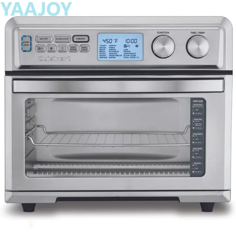 TOA-95 Digital AirFryer Toaster Oven, Premium 1800-Watt Oven with Digital Display and Controls – Extra-Large Capacity,