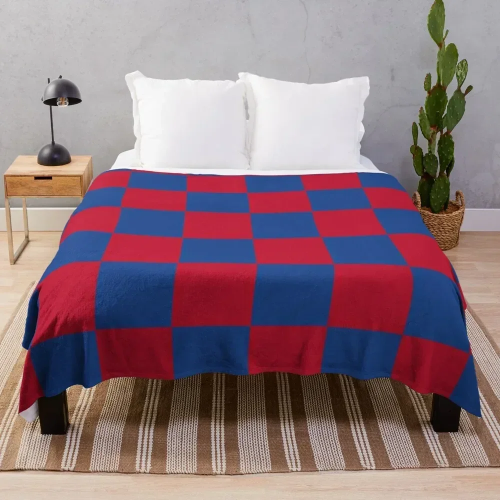 

Crystal Palace Checks Throw Blanket Travel Decorative Sofa Blankets