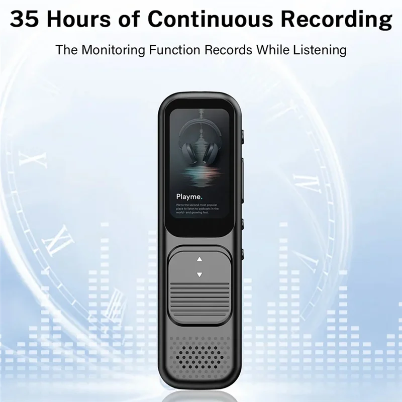 A10R P10 Deelife Профессиональный цифровой диктофон с воспроизведением MP3-плеер с шумоподавлением Маленький звуковой рекордер