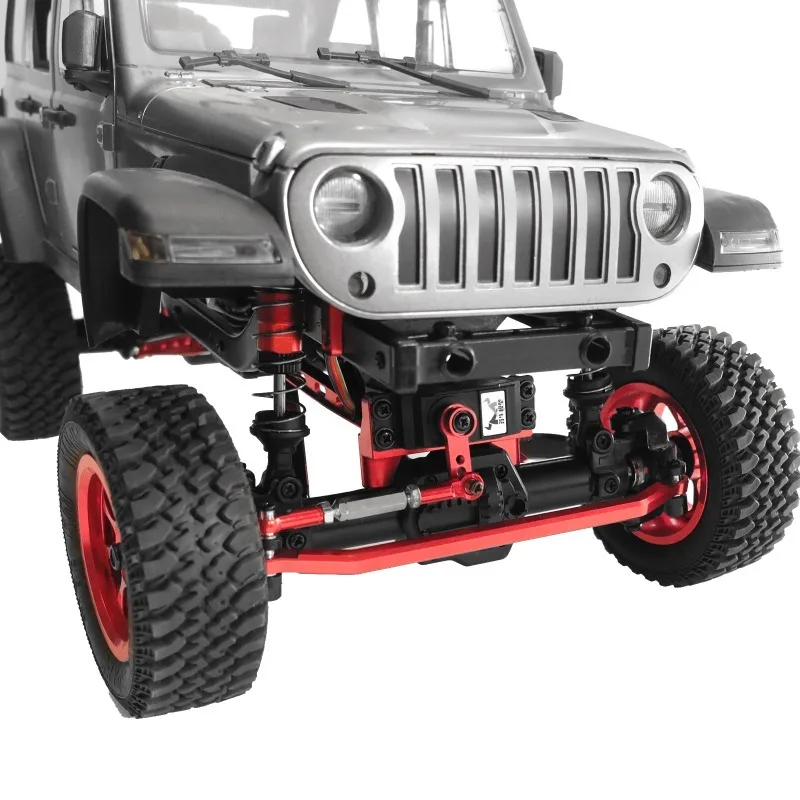 Стержень шасси из алюминиевого сплава, стержень рулевого стержня с фиксированным сиденьем, набор сервоприводов для 1/12 MN128 86 G500, автомобильные аксессуары с дистанционным управлением