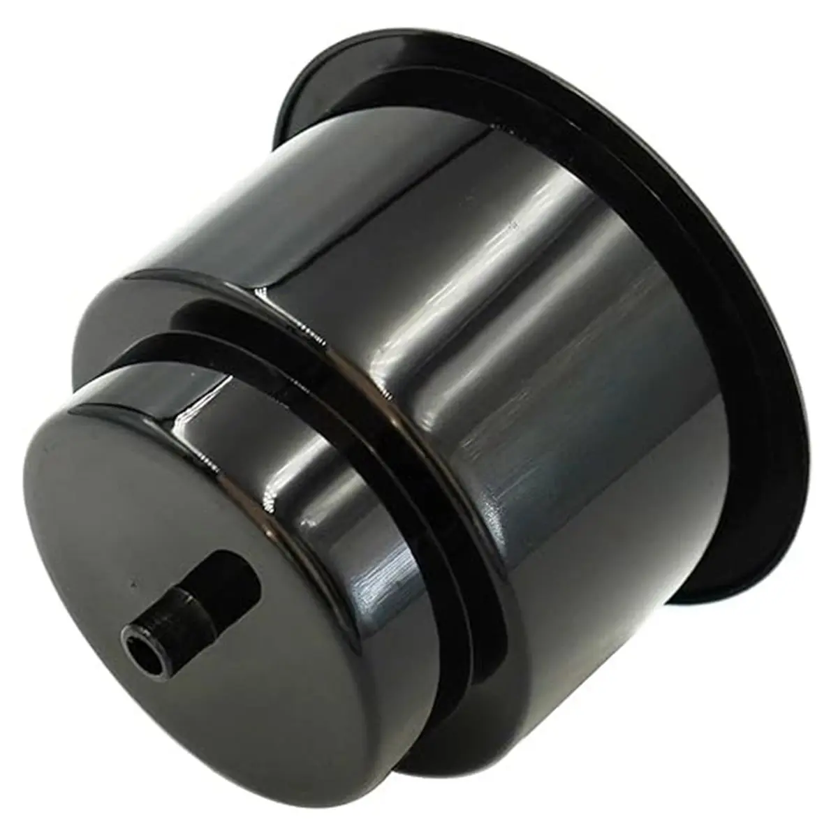 DT38 8 Pack Plastic Cup Drink Holder Insert Beverage Cup Holder, Water Cup Slot with Drain for Boat Car Marine Rv Etc. Black