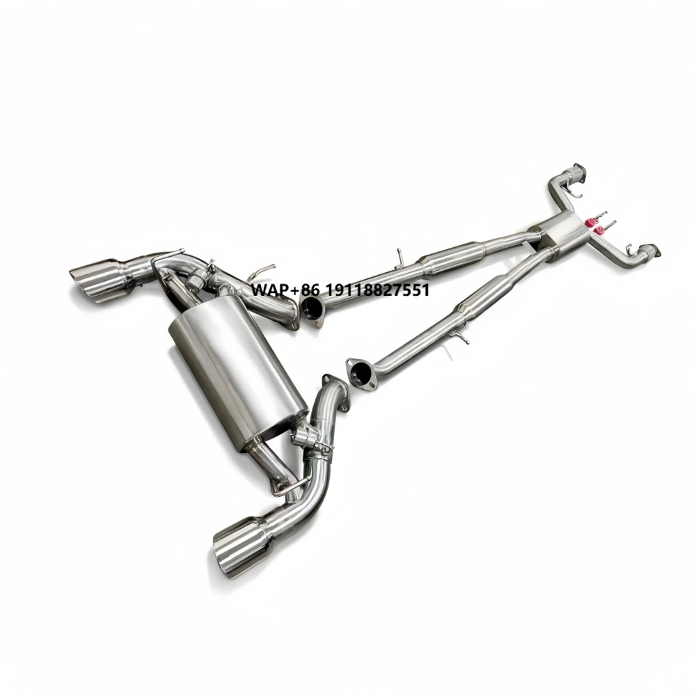 

High-quality Stainless Steel Cat-back Exhaust Pipe for 400Z 3.0T 2023-2025 Exhaust System Muffler Auto Parts