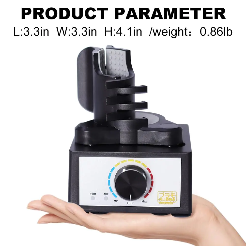 Mini Vortex Mixer, DIY/Gundam Model Paint Shaker,300~2400rpm,Three-Stage Speed Mix,Suitable 10-100ml Shaker