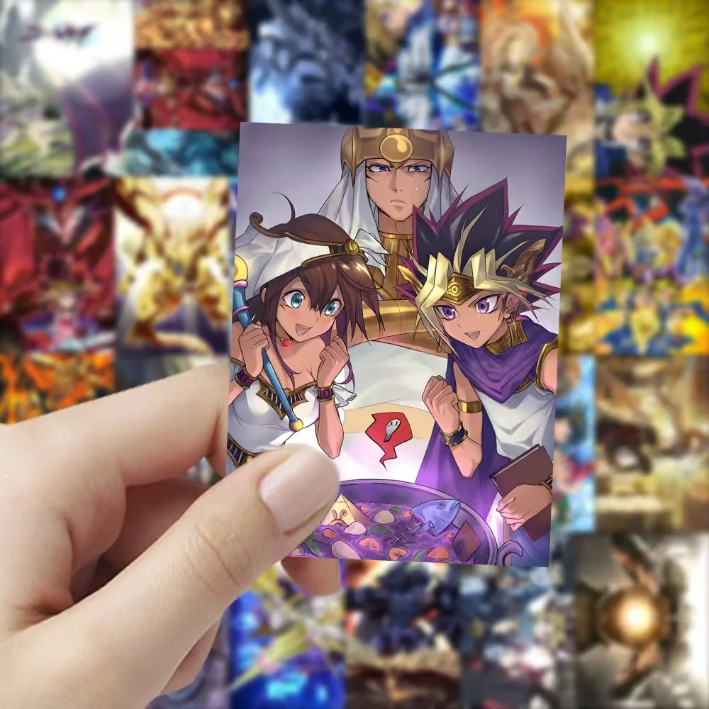 Game Board Stickers 4*3CM  60PCS YuGiOh The Dark Magicia Yu Gi Oh for Airsoft Gun Phones Laptops Car Camera Water Cup