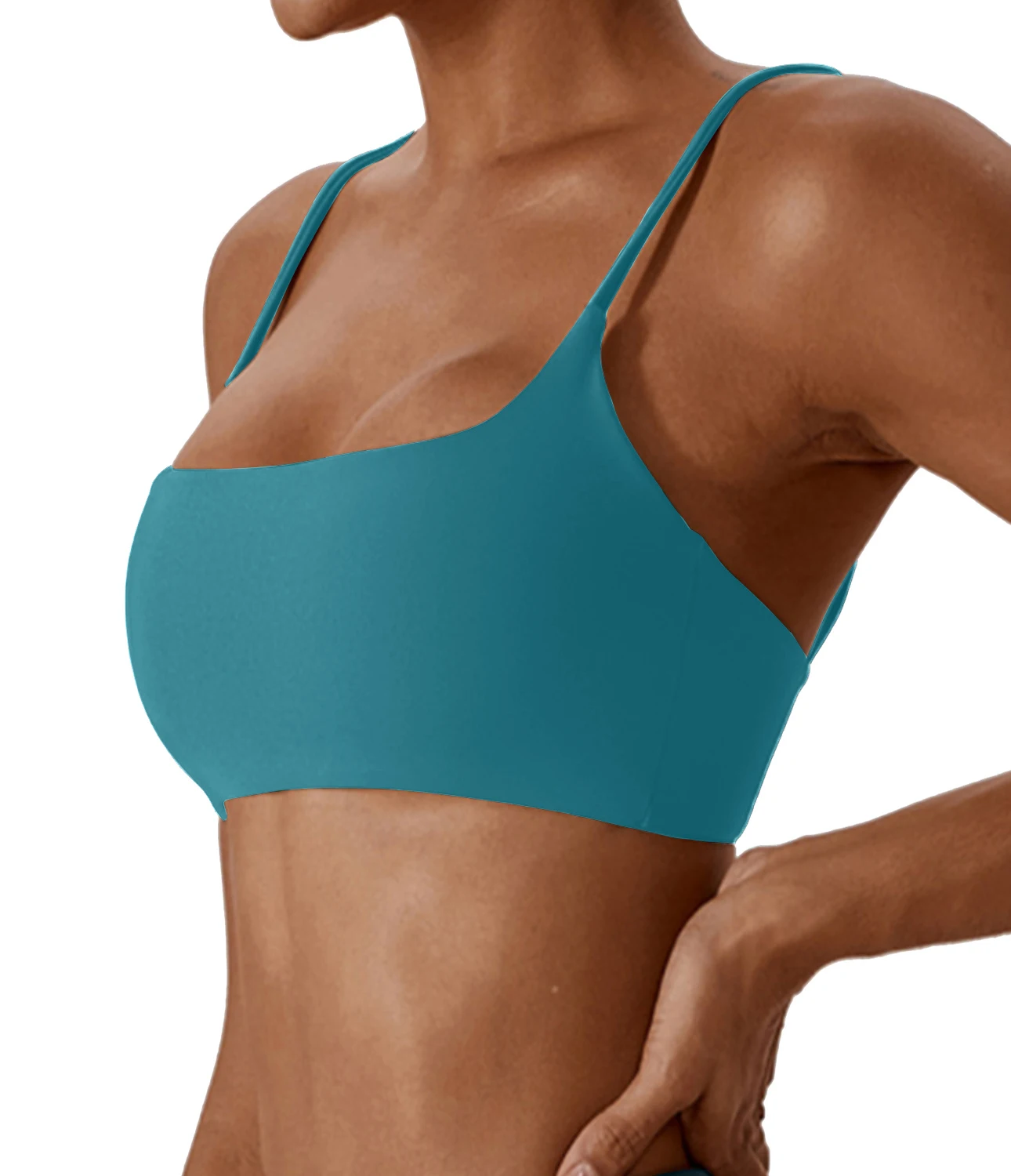 Superweicher Stoff zurück Kreuz Sport-BH Fitness Top Damen hochwertige Yoga-Kleidung Damen Fitness Lauf-BH Fitness Yoga b