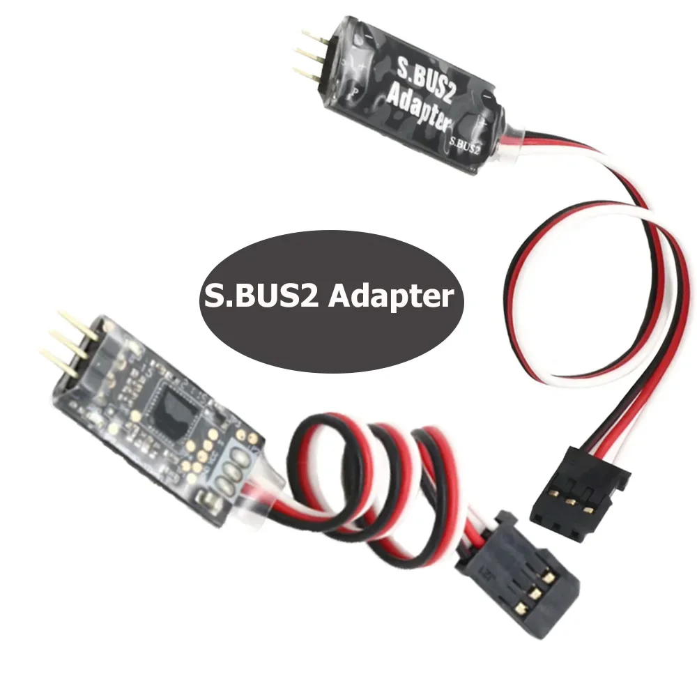 Hobbywing S.BUS2 5-9V Modul Transmisi Data Adaptor Telemetri untuk Futaba Platinum V4 V5 Pesawat ESC XERUN Mobil ESC