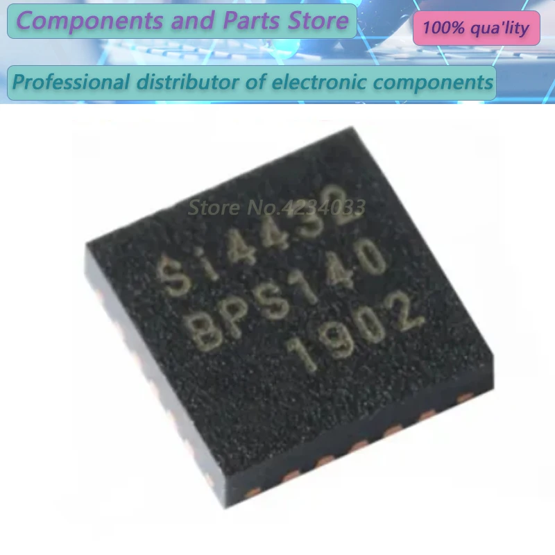 10PCS  SI4432-B1-FMR  SI4432-B1-FM  SI4432-B1  QFN  NEW100%  SI4432-B1-FMR