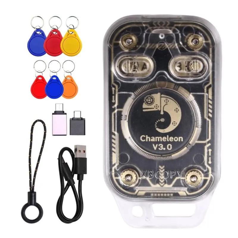 aa84-カメレオン-v30-rfid-スマートチップリーダー-id-ic-タグコピー機リーダーライタースマートカードエミュレーター-3xuid-cuid-キーホルダー