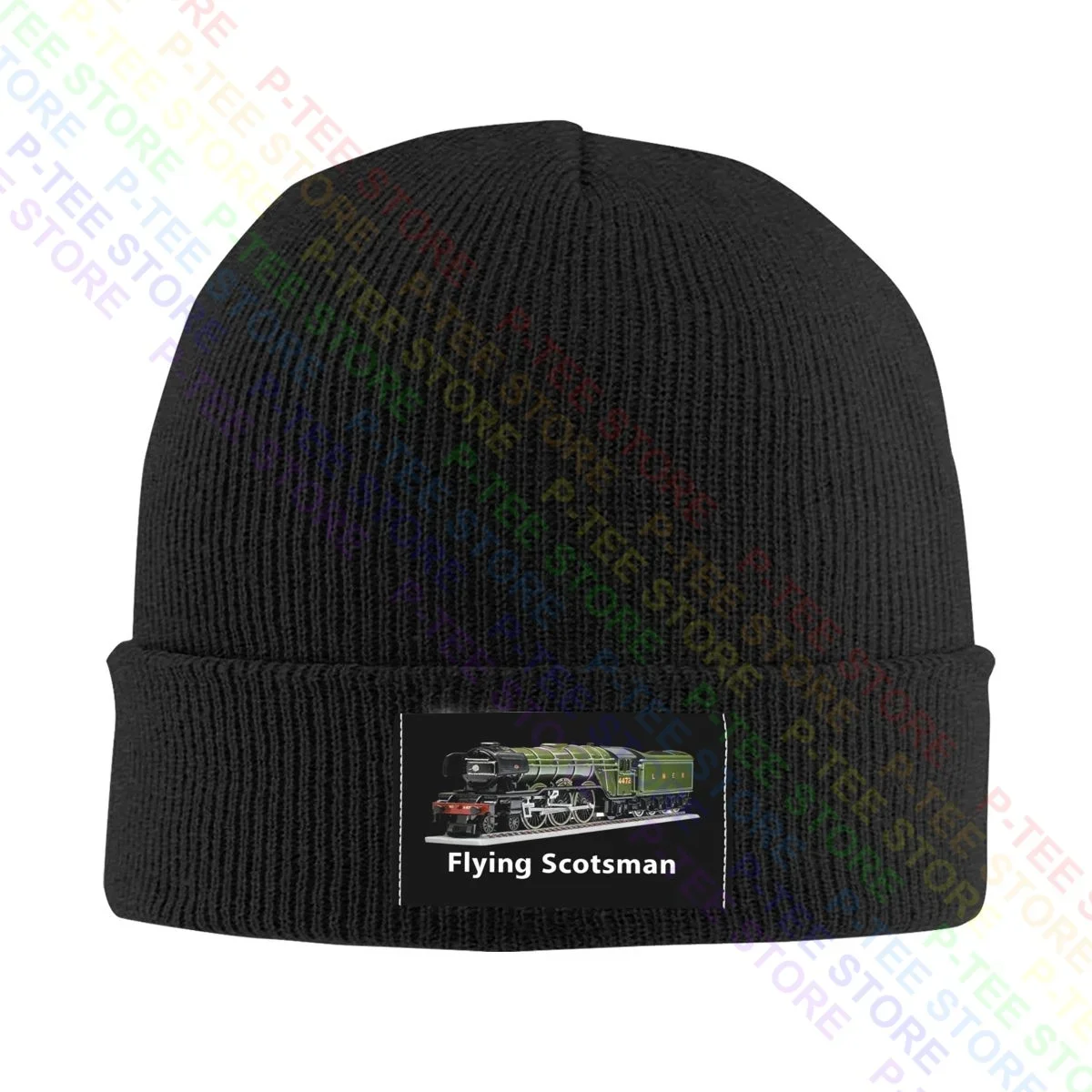 The Flying Scotsman Trains Hornby Locomotives Knitted Beanie Hat Beanies Cap Cute Fashion Streetwear