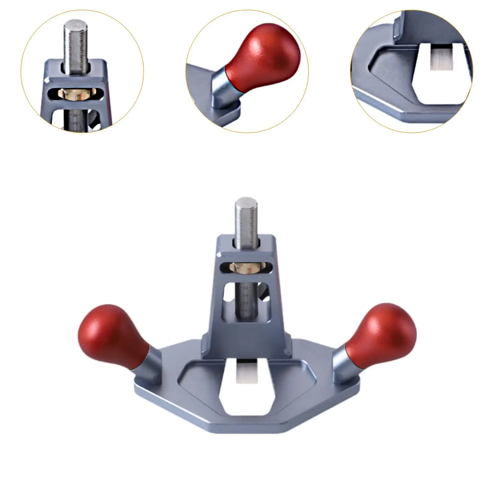 Bidang Pemangkasan Planer Bermata Bawah Bidang Datar untuk Pemangkasan Penghalus Permukaan