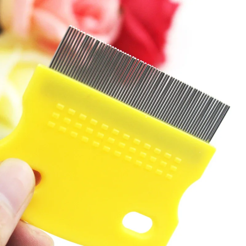 1pc Pet Dog Comb Remove Flea Hair Brush Hair Comb Puppy Cat Comb Dog Brush Multifunction Pet Grooming Stainless Steel