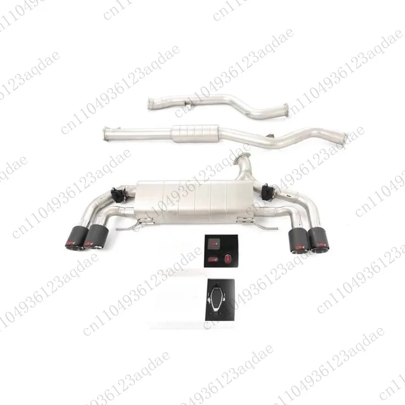 425i 430 G22 Modified C-GW Valve Exhaust System with OEM-Approved Mid-Rear Section and Quad-Exit Sports Car Sound