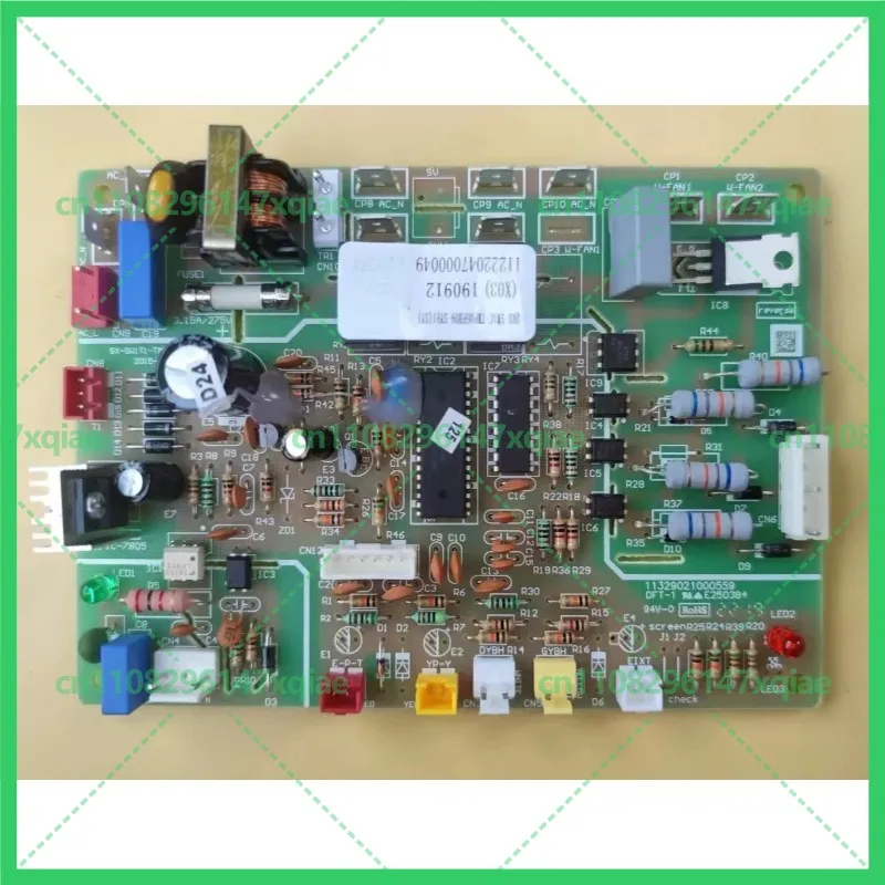 New For AUX Air Conditioner Phase‑Sequence Protection Board KR‑120W SW1T1‑TMP86FH09‑V1 Mainboard 11222047000049 AC PCB Repair