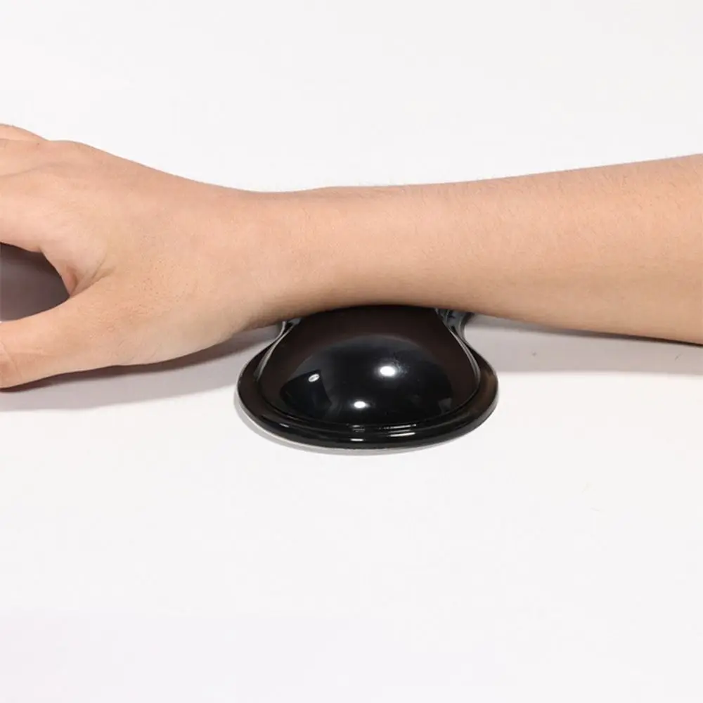 من السهل التنظيف، مسند معصم الماوس الشفاف المبتكر، وسادة مسند المعصم الجلية الناعمة الشفافة، وسادة دعم المعصم المريحة للماوس للمكتب