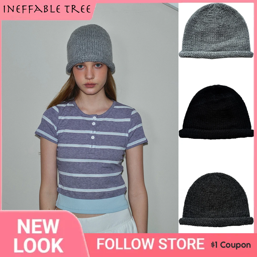 20% Merino Wool Beanie Winter Hats for Women Men Boys Girls Crochet Skullies Hat Autumn Knitted Bonnet Caps Sombreros De Mujer
