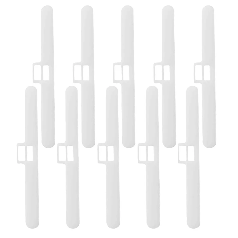 10Pcs Vertical Blind Double Hole Repair Tabs Repair Kit Replacement Vertical Blinds Accessories Smooth Curtain Sliding