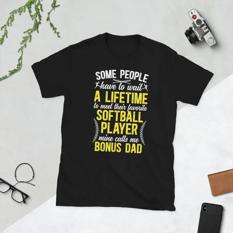 

Softball Bonus Dad Of A Player T Shirt