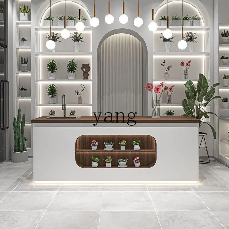 

LTT marble bar commercial island tea bar coffee company cooking cutting and washing table