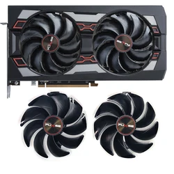 그래픽 카드 냉각 선풍기 교체, 사파이어 RX 5500, 5600, 5700XT PULSE, 95mm, 6 핀, DC12V, FD10015M12D, RX5700 XT, 냉각 선풍기