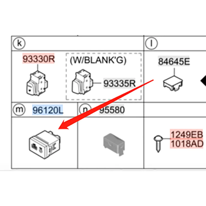 

Zeroclearance Brand New Genuine 96120-A9200 AUX USB Jack Assy for Console For KIA Carnival 2018 2019 2020 USB Jack Assy