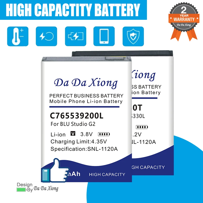 C775443200L C765539200L C806045280L Replace Battery For BLU VIVO Neo Dash Studio X G2 4.5 5.0 X5 C C5L C050 HD C906646400L Plus