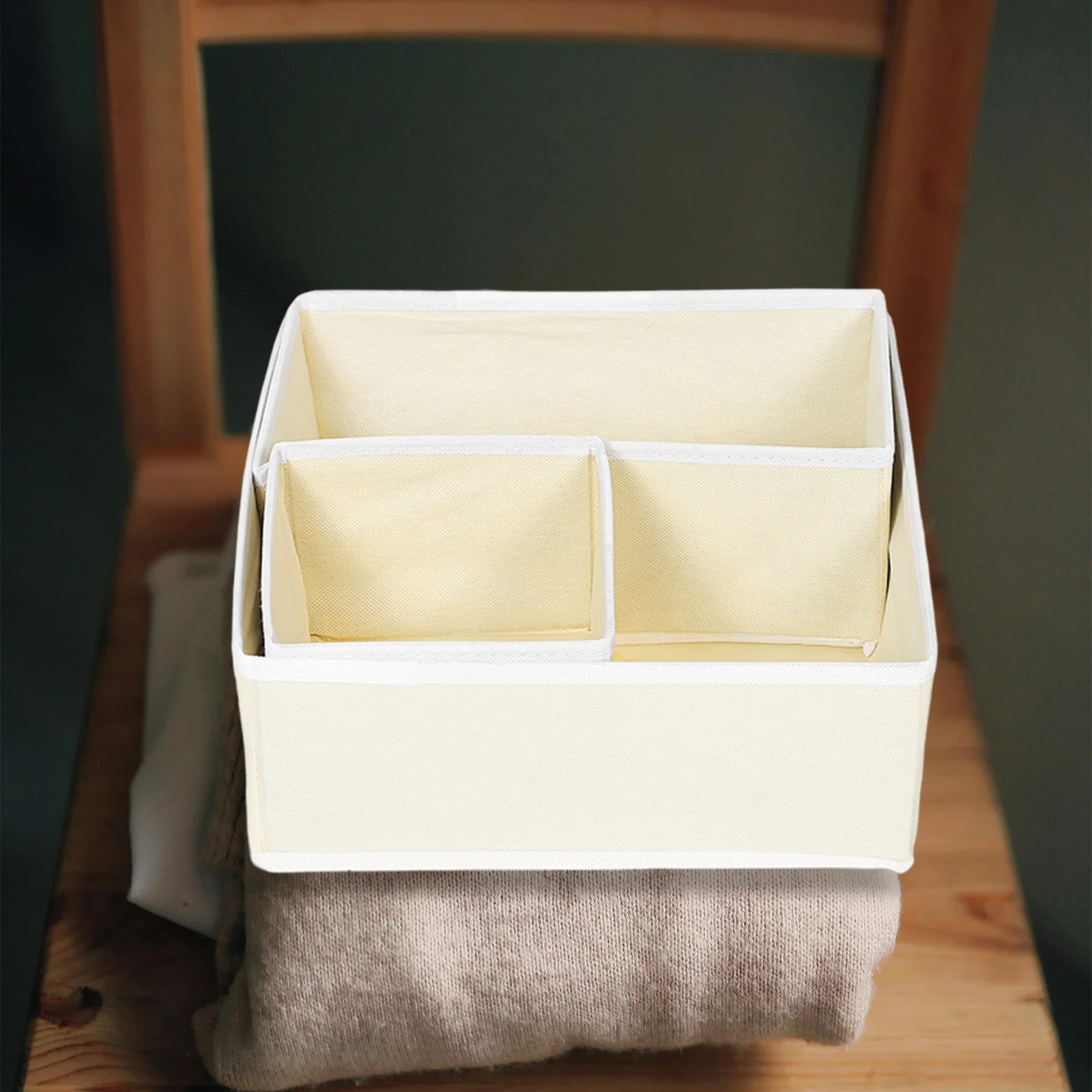 

12Pcs Underwear Storage Box Drawer Organizer Foldable Non-Woven Fabric Divider for Dresser Clothes Closet Storage Organizer