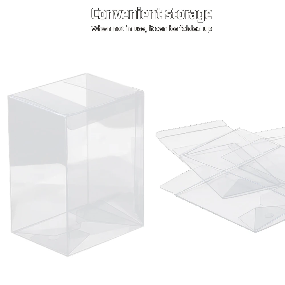 Geeignet für Funko Pop Schutzhüllen, transparente Boxen, Verpackungen für Actionfiguren und Spielzeug, transparente PET-Verpackungsboxen, 4 – Detail 5