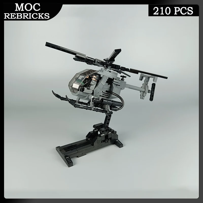 

Конструктор MOC WW2, Военная серия, Детский конструктор, вертолет, переносной солдат, набор моделей «сделай сам», Детская развивающая игрушка, подарок на день рождения