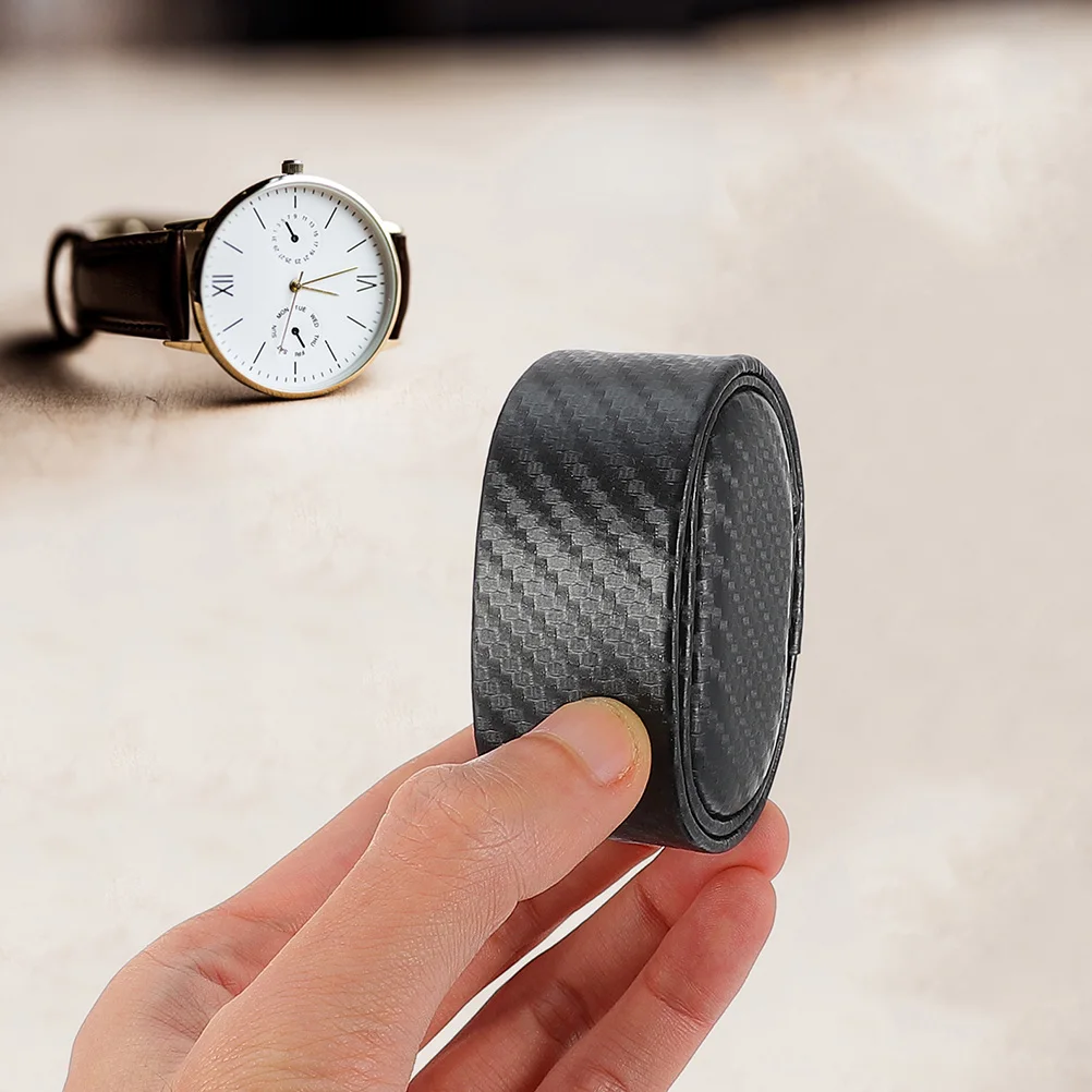 

5pcs Small Watch Pillows Black Storage Cushions Jewelry Display Holders Smooth Non Scratch Watch Bracelet Collectors