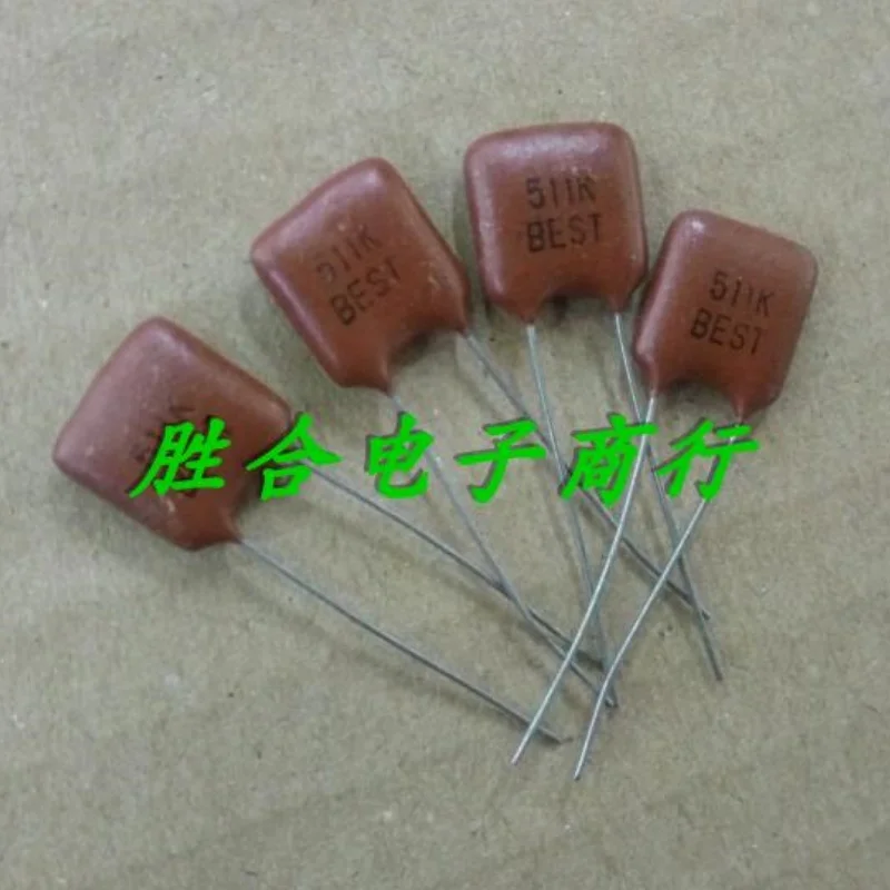 5PCS mica capacitor 500V 510p 511 510P 500V original mica capacitor SOSHIN