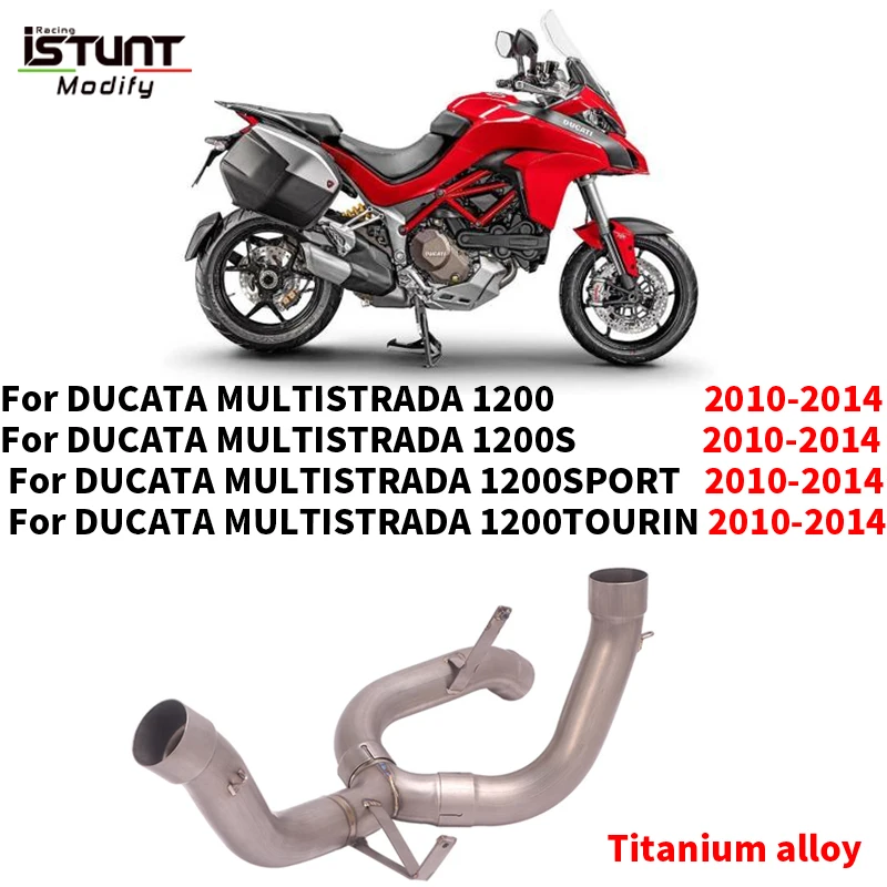 

Выхлопная система для мотоцикла Ducati MULTISTRADA 1200 S SPORT TOURIN 2010 - 2014 из титанового сплава